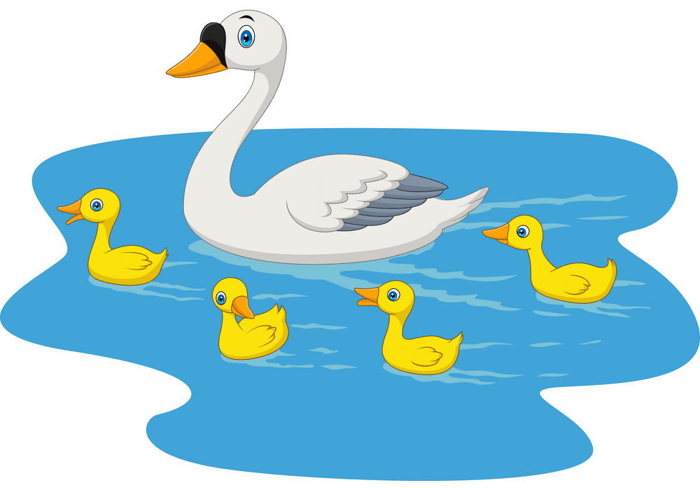Free Swan Clipart Pictures