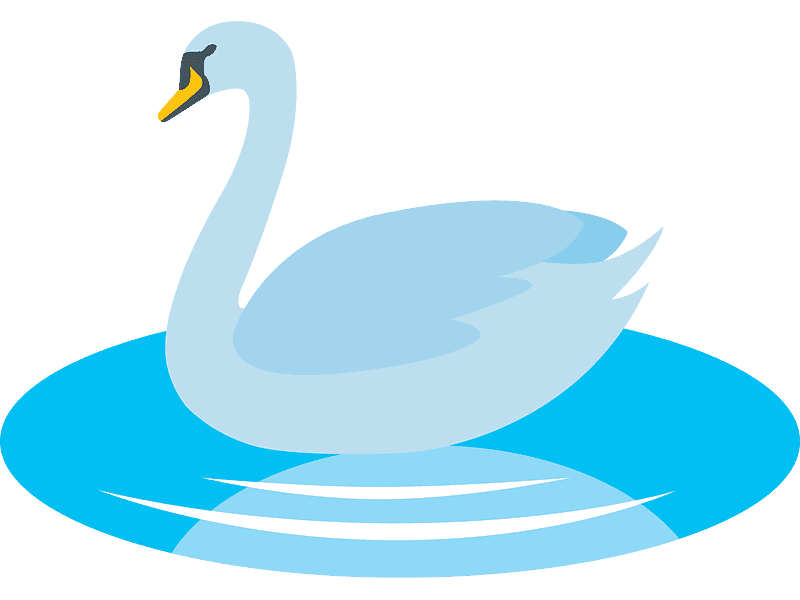 Free Swan Clipart Transparent Background