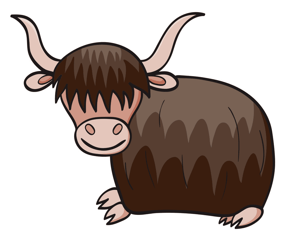 Free Yak Clipart Pictures