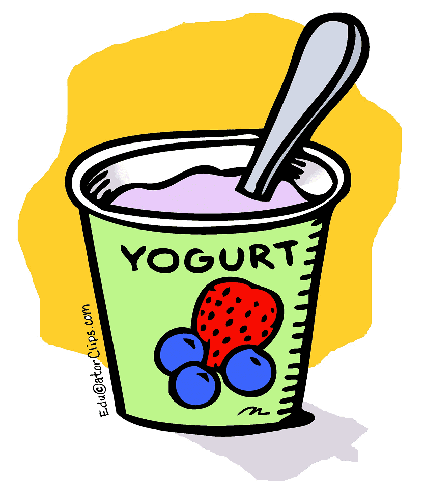 Free Yogurt Clipart Image
