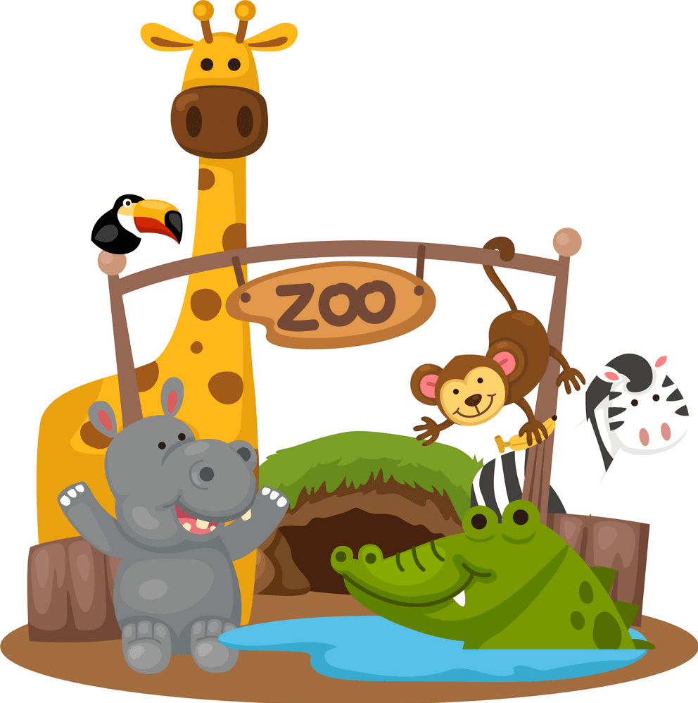 Free Zoo Clipart Image