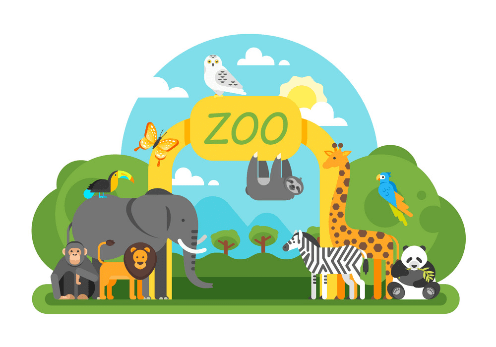 Free Zoo Clipart Pictures