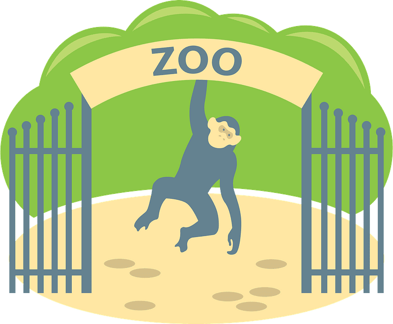 Free Zoo Clipart Transparent Background