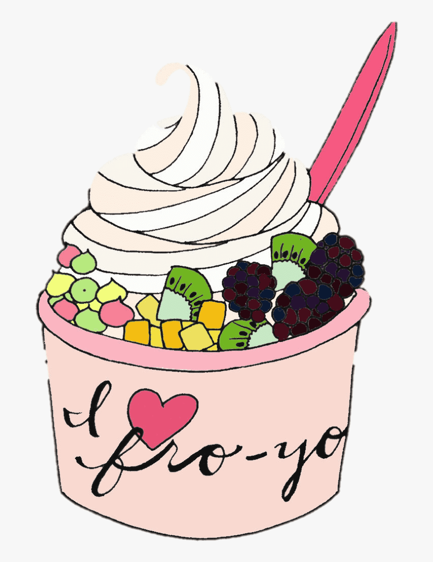 Frozen Yogurt Clipart