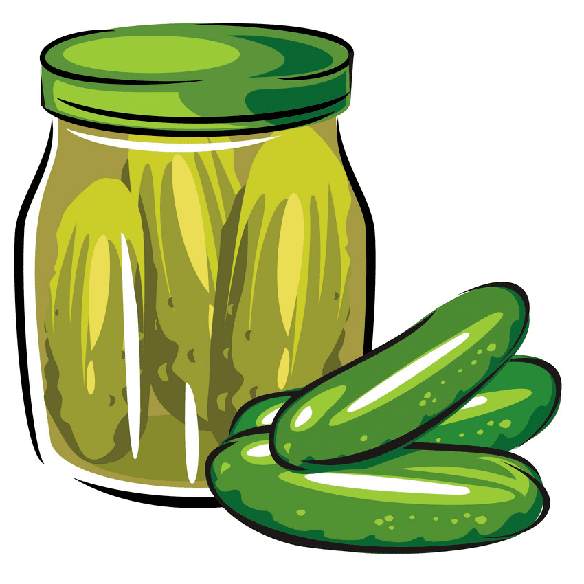 Pickle Jar Clipart Download