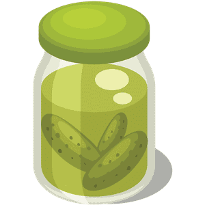 Pickle Jar Clipart Free