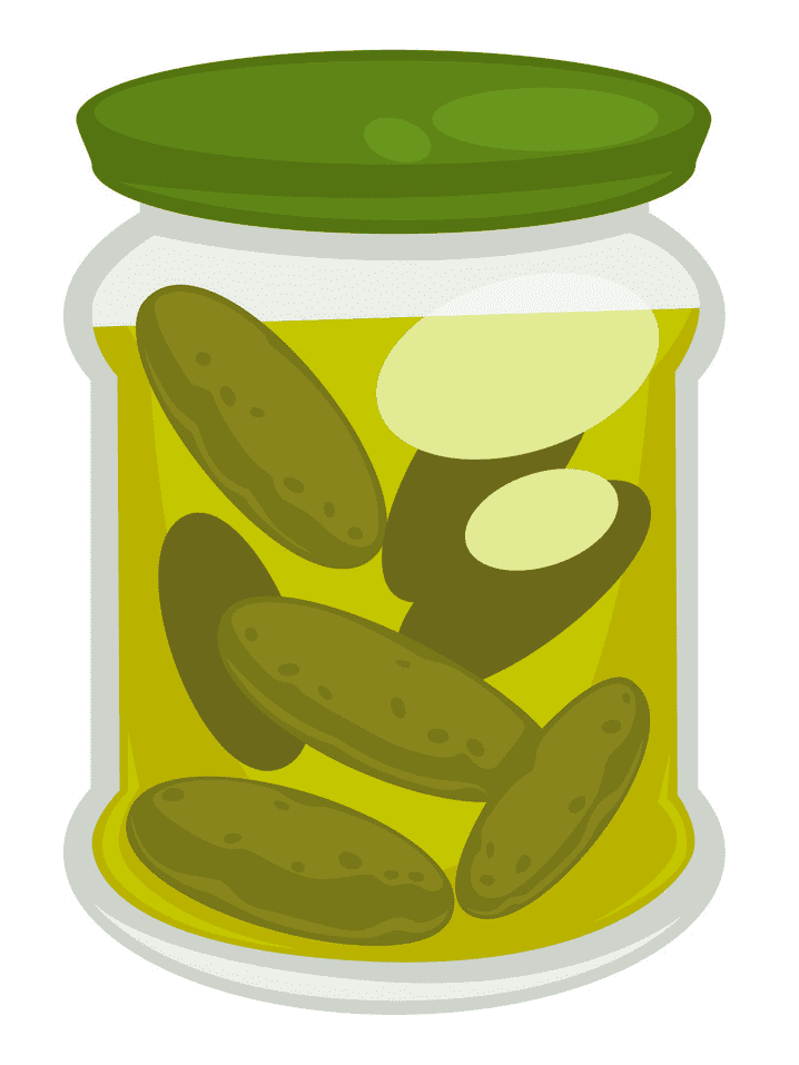 Pickle Jar Clipart Images