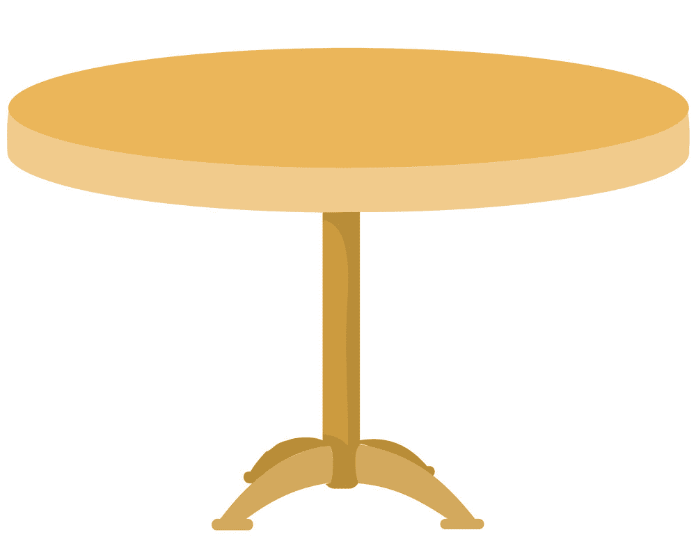 Round Table Clipart Free
