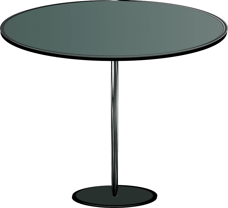 Round Table Clipart Transparent