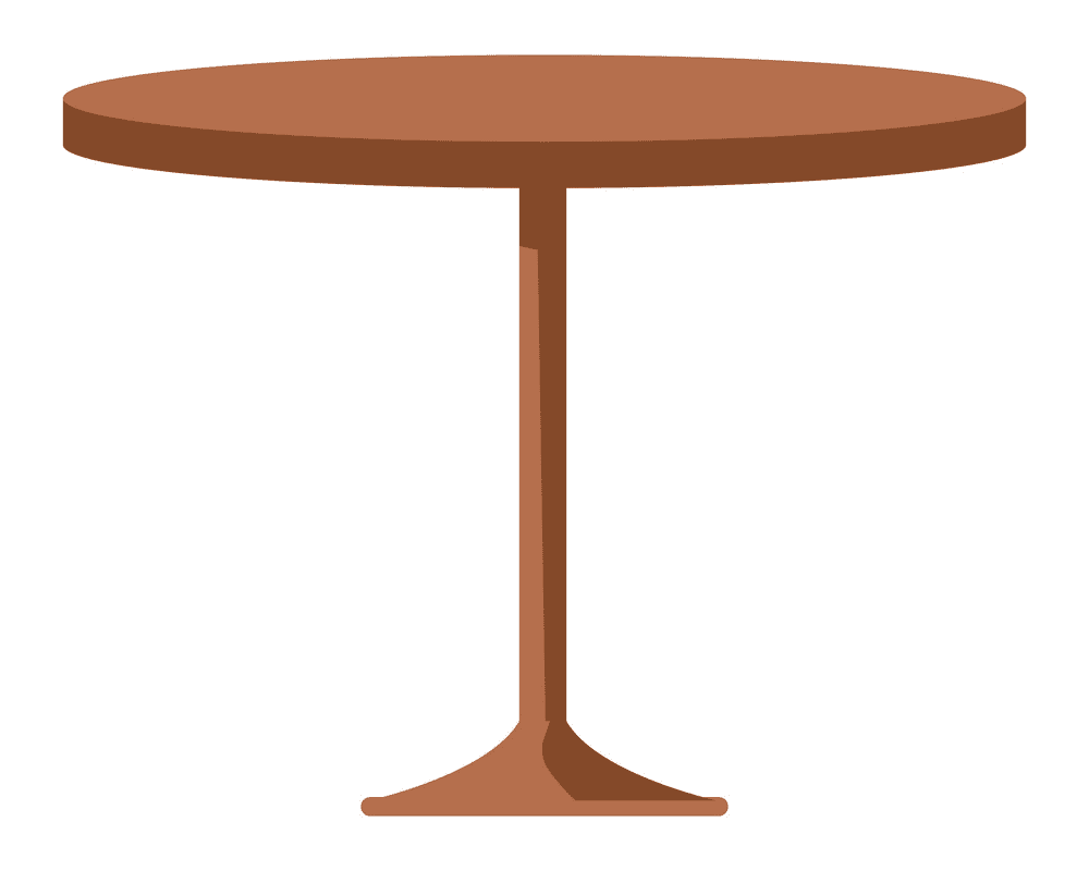 Round Table Clipart