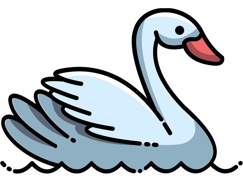 Swan Clipart Transparent Png