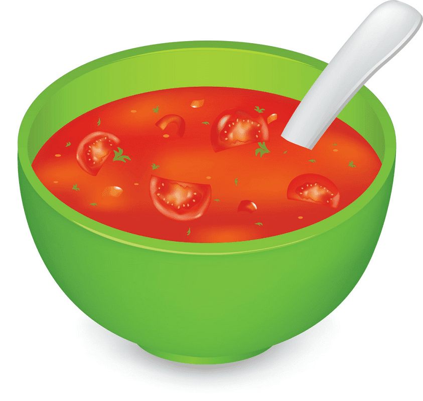 Tomato Soup Clipart Free