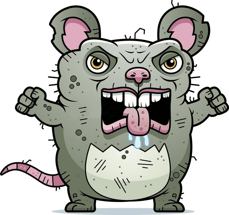 Ugly Rat Clipart