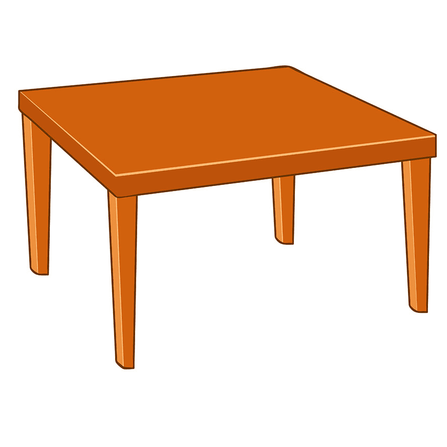 Wooden Table Clipart For Free
