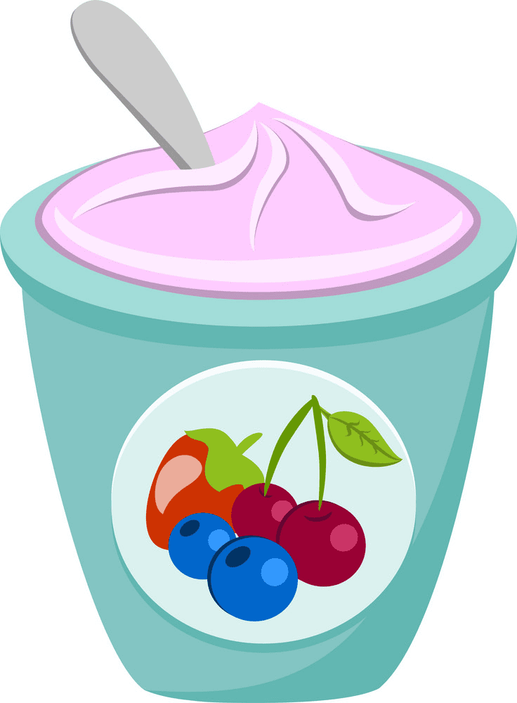 Yogurt Clipart Png Image