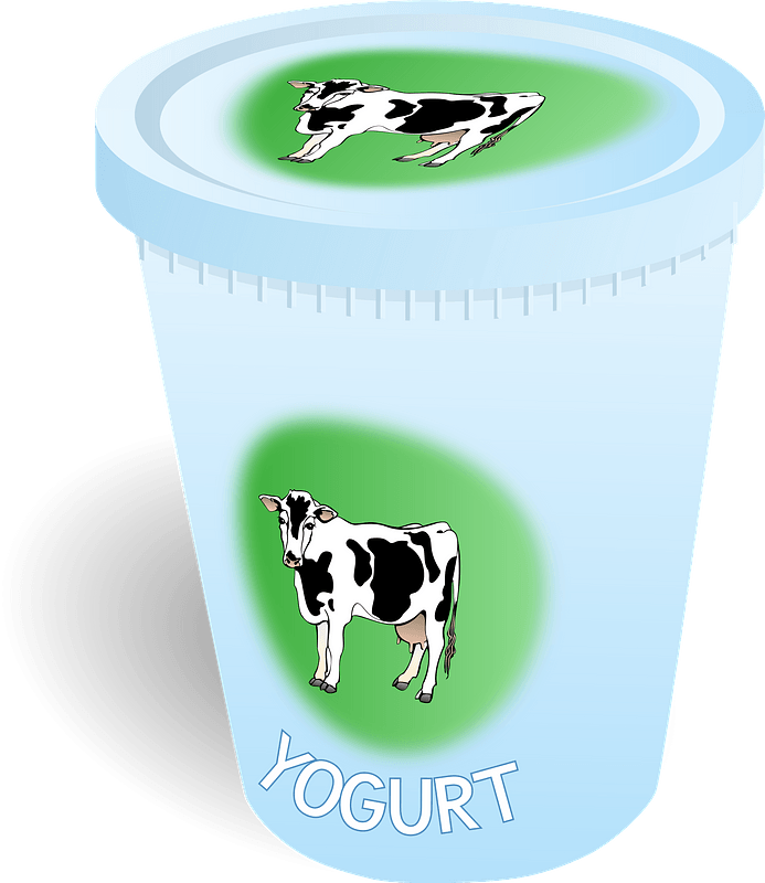 Yogurt Clipart Transparent Background