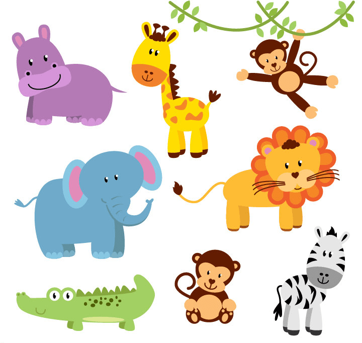 Zoo Animals Clipart Free