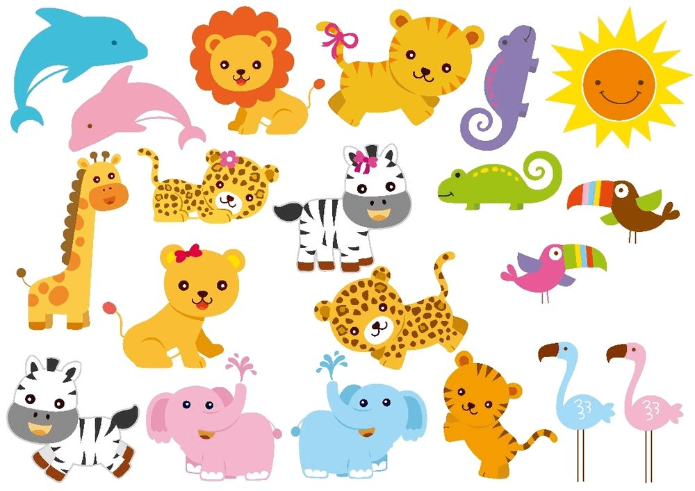 Zoo Animals Clipart Picture