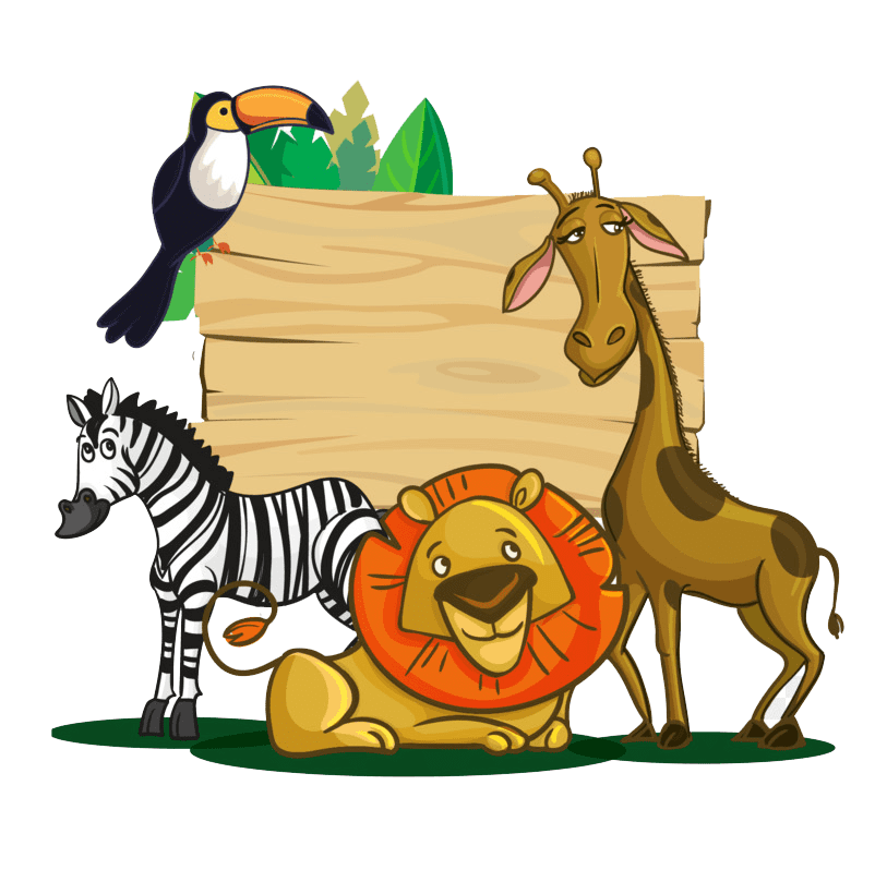 Zoo Animals Clipart Png Image