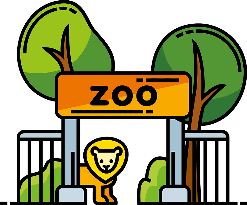 Zoo Clipart Transparent Background