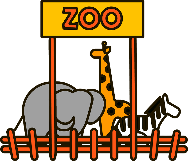 Zoo Clipart Transparent Free