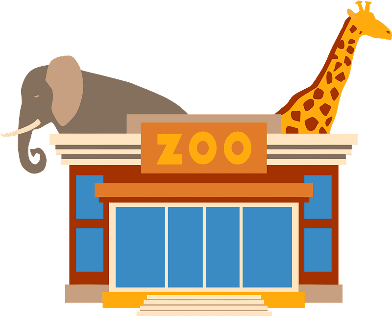 Zoo Transparent Clipart