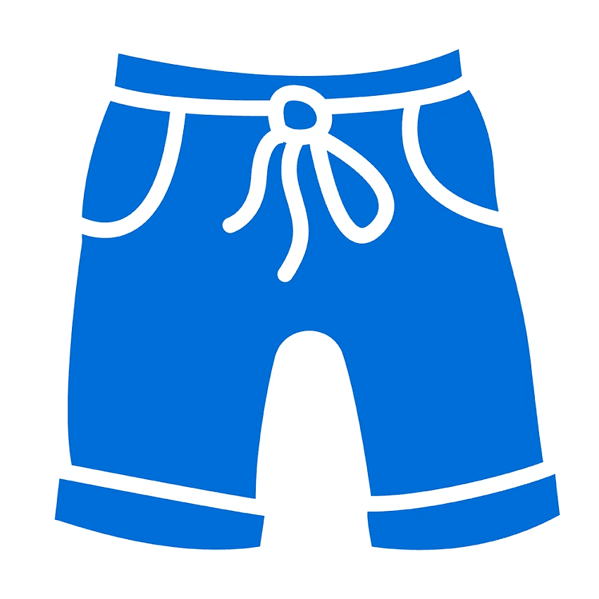 Beach Shorts Clipart