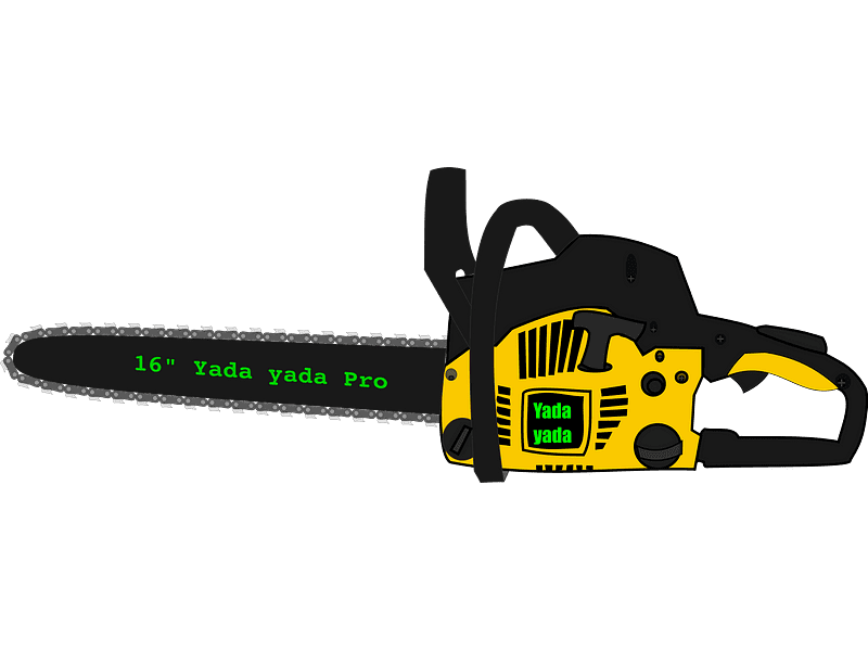 Chainsaw Clipart Transparent Background