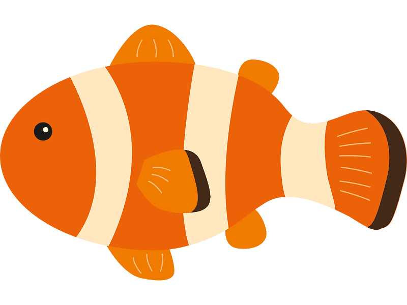 Clownfish Clipart Transparent Background