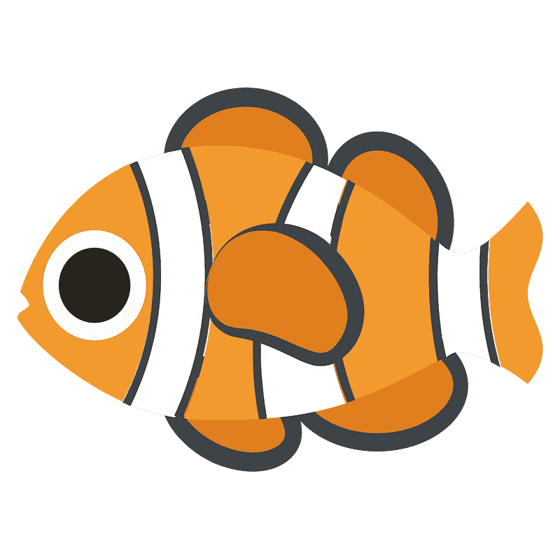 Clownfish Transparent Clipart Picture