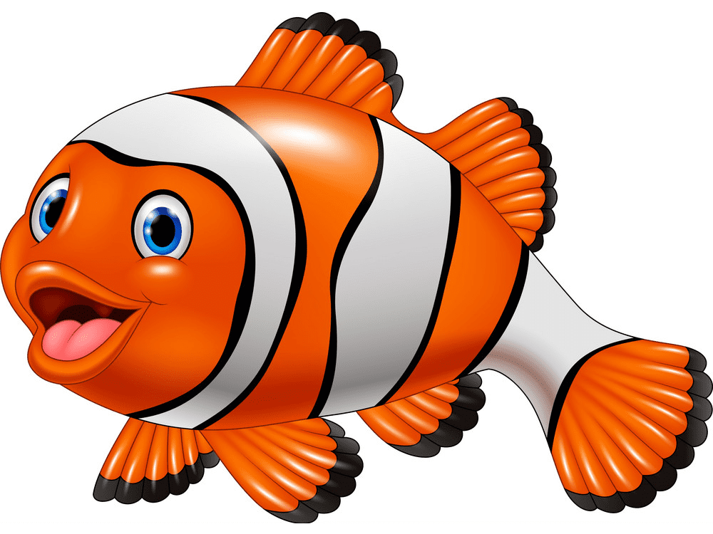 Cute Clownfish Clipart For Free