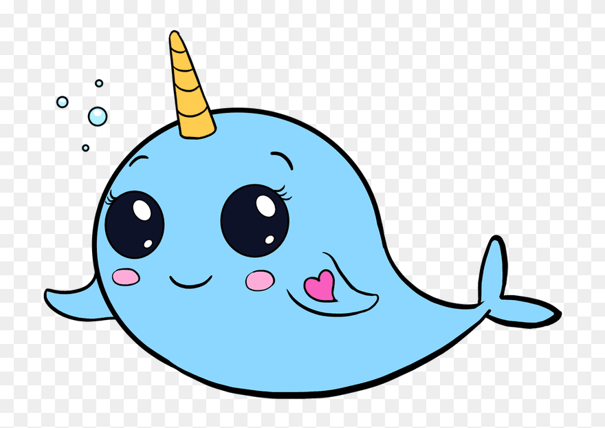 Cute Narwhal Clipart Free Download
