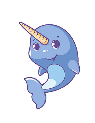 Cute Narwhal Clipart Free Pictures