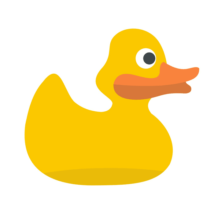 Download Rubber Duck Clipart Png