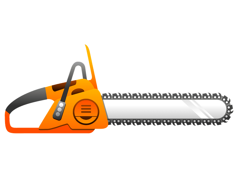 Free Chainsaw Clipart Transparent