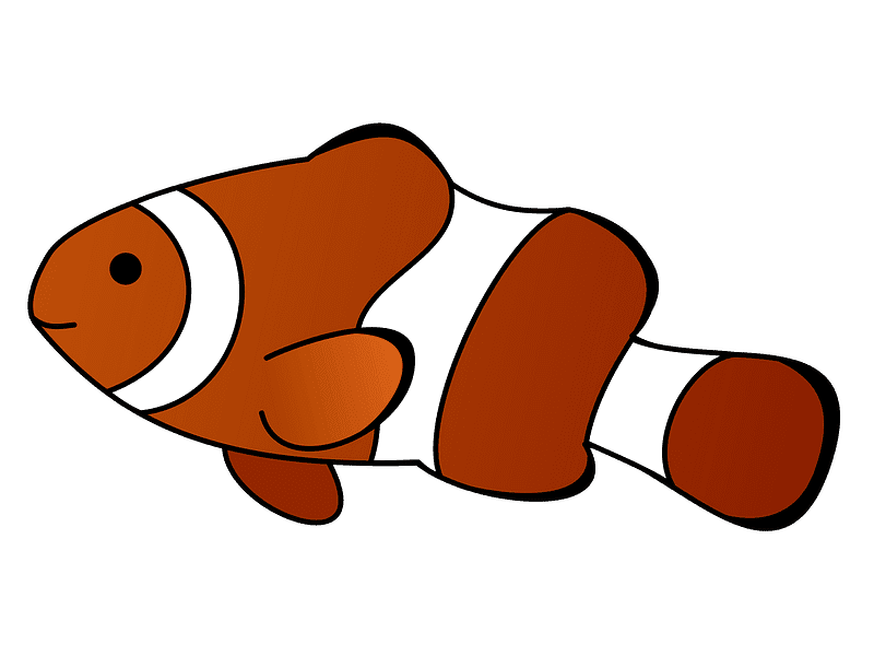 Free Clownfish Clipart Transparent