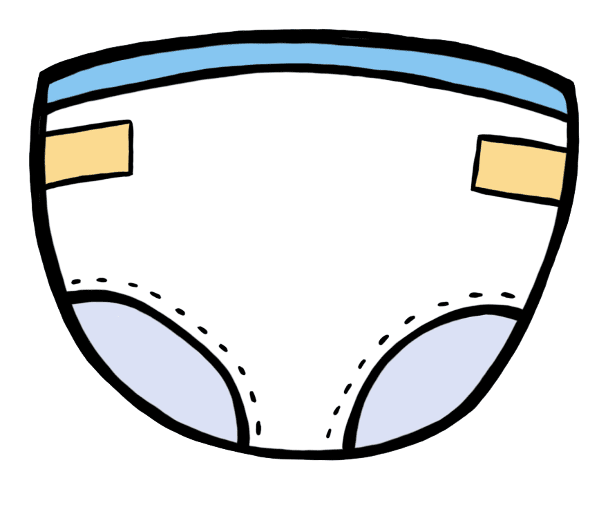 Free Diaper Clipart Png