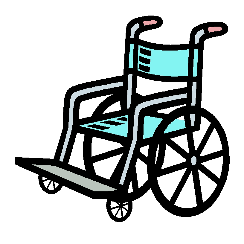 Free Download Wheelchair Clipart