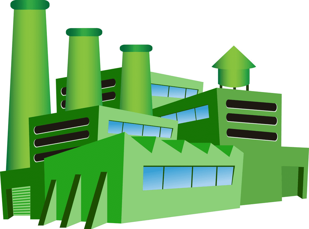 Free Factory Clipart Image