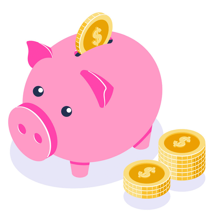 Free Piggy Bank Clipart Png