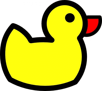 Free Rubber Duck Clipart Image