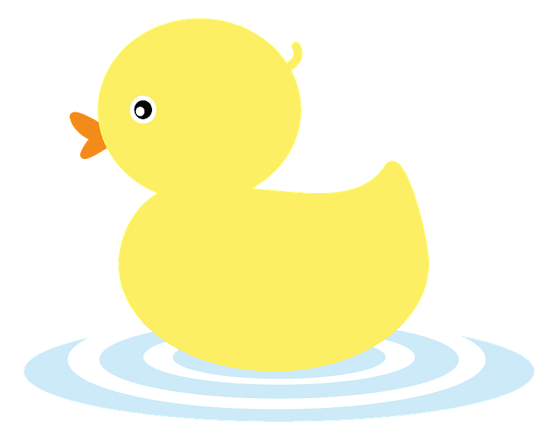 Free Rubber Duck Clipart Transparent