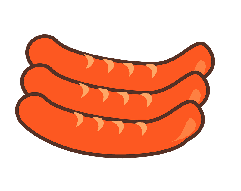 Free Sausages Clipart Transparent Background