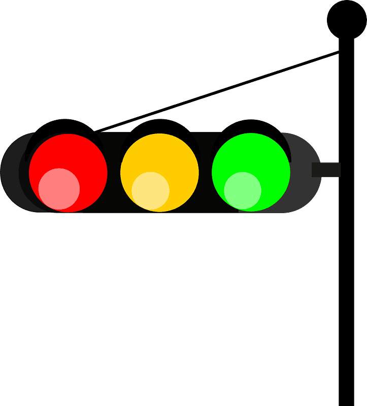 Free Traffic Light Clipart Transparent