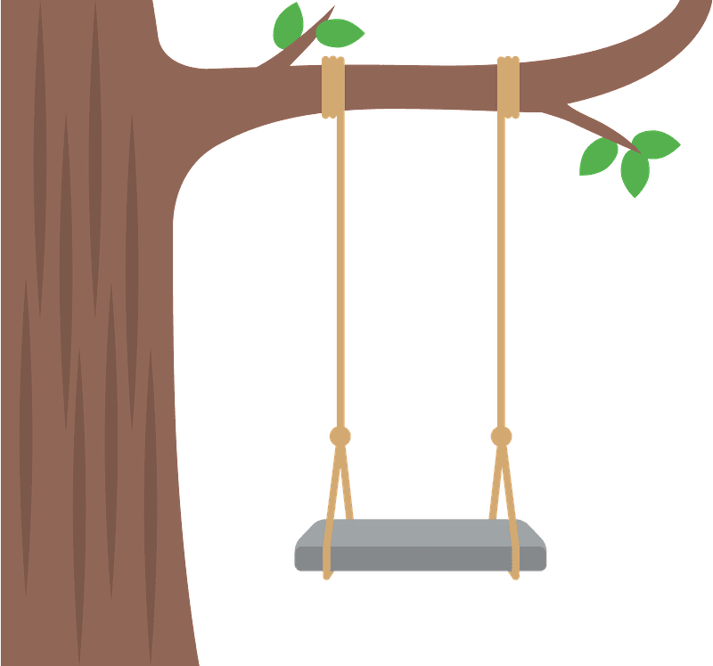 Free Tree Swing Clipart Transparent