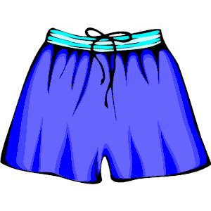 Gym Shorts Clipart
