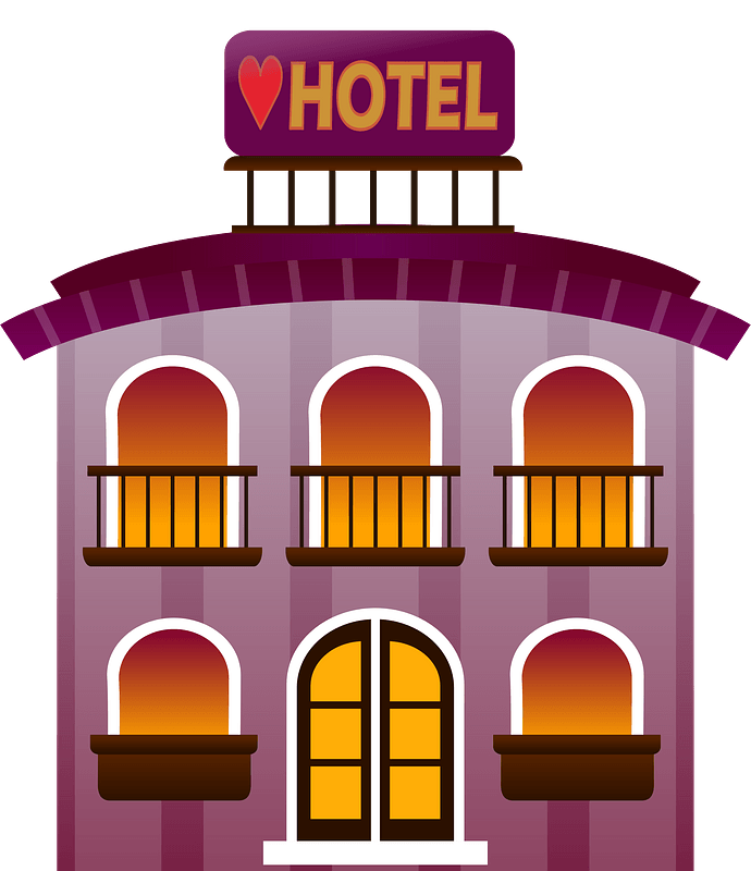 Hotel Transparent Clipart Free