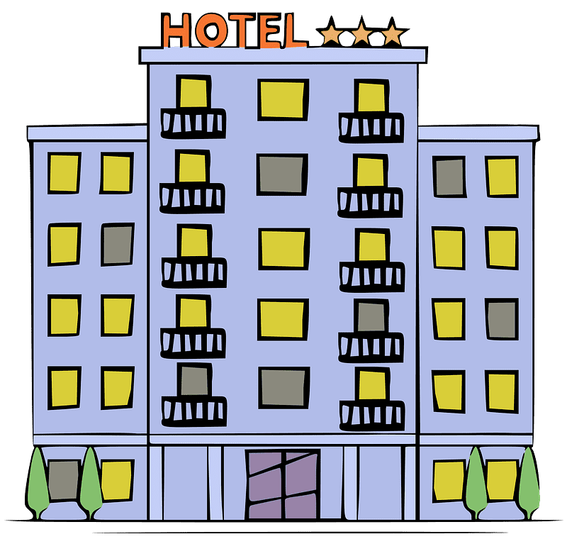 Hotel Transparent Clipart Image