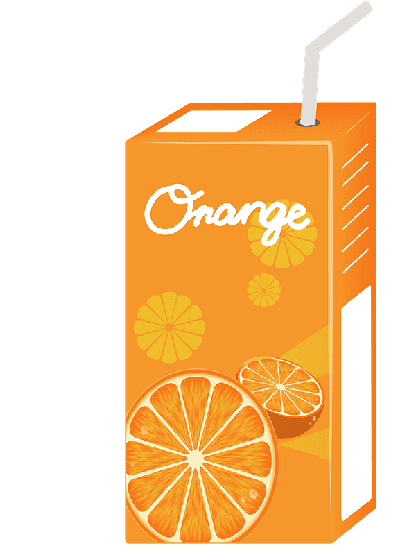 Juice Box Clipart Transparent Background