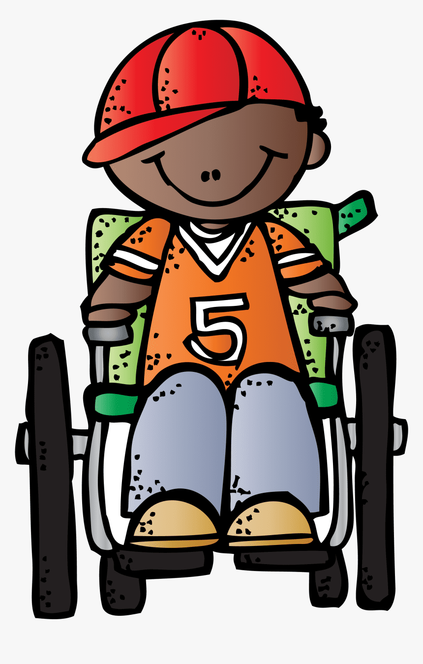 Kid in Wheelchair Clipart For Free